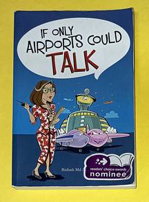 IF ONLY AIRPORTS COULD TALK BOOK Buku