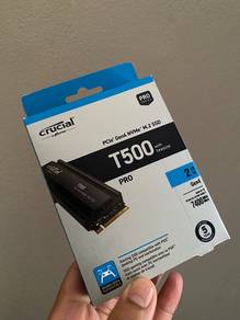 SSD Crucial T500 gen4 2TB Heatsink