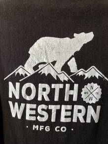 Vintage North Western Mfg Co bear print t-shirt