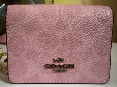 Coach Small Wallet With Chain