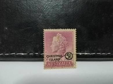 1958 Australia Christmas Island Stamp Queen