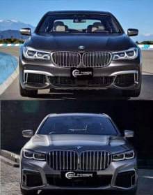 Bmw 7 Series G11 g12 convert to g11 g12 lci laser