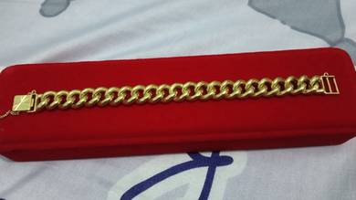 gelang emas gajah 916 ori