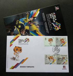 First Day Cover Sea Games Malaysia 2017