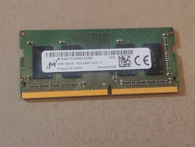 RAM Laptop Micron DDR4 4GB PC4-2400T