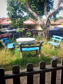 set meja batu
