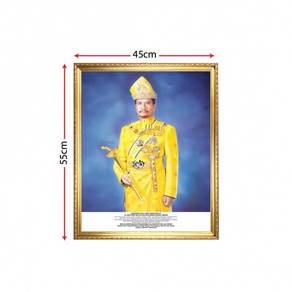 Bingkai Potret Sultan Terengganu (L)