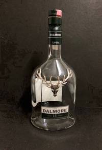 Dalmore Bottle with Elk Horn Badge (No Contents)