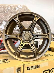 NEW 18x9 6x139.7 AOW 4x4 TE37XRT RANGER HILUX DMAX