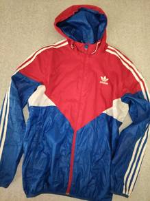 Jaket windbreaker hoodie adidas