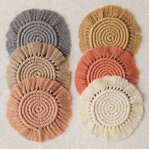 Macrame Hand woven Coasters - New