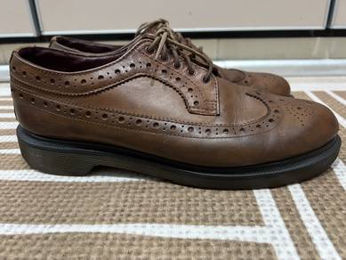 Authentic Dr Martens Genuine Leather Wingtip Shoes