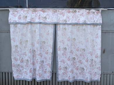 B928 Langsir Tingkap L.298xH.210cm Window Curtain