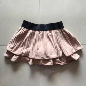 Beige Mini Skirt