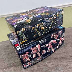 BANDAI HG 1/144 Leo-N and Messer Type-F01