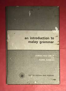 AN INTRODUCTION TO MALAY GRAMMAR BOOK 1968 Buku