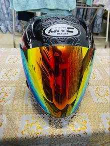 Arc design koi siap skali visor clear dngn rainbow