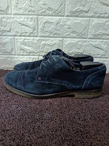 Uk8 Tommy Hilfiger Suede Oxford Shoes