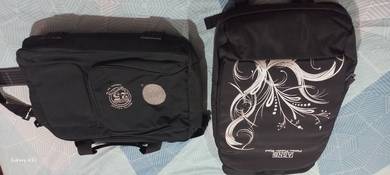 backpack..laptop bag and messenger bag g
