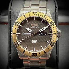 Preowned MIDO OCEAN STAR CAPTAIN IV “TITANIUM”