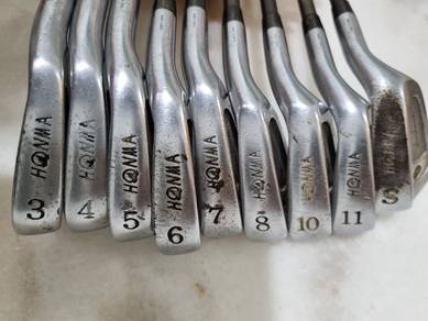 Honma iron set  3 through S  ( 9 pcs )