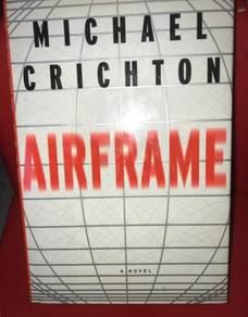 MICHAEL CRICHTON - AIRFRAME BOOK Buku