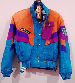 Vintage JACKET SCHNEIDER MULTICOLOUR 80s
