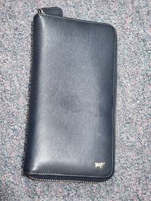 Original Braun Buffel 80%new Seismic long wallet