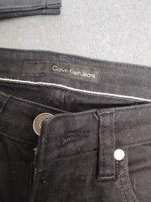 Used Calvin Klein Black Jeans