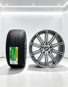 BMW E90 F30 F32 X1 E84 18" Rim + Tayar Baru R527