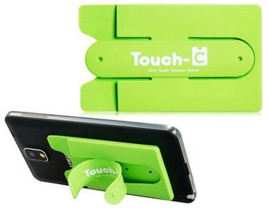 Silicon Portable Stand Card Holder