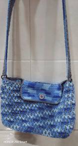 Handmade Crochet Crossover Bag 钩织 斜挎包/单肩包