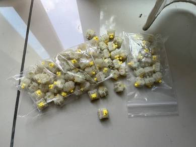 Gateron Milky Yellow Switch (Pre-lubed)