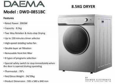 Daema 8.5KG Dryer