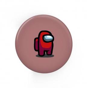 Among Us button badge limited edition merchandise