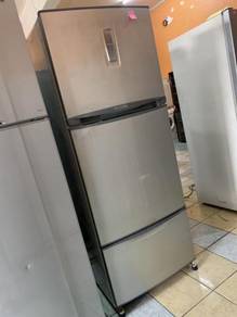 Fridge Peti Sejuk Ais Refrigerator Toshiba 3 doors