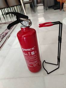 Osafe Fire Extinguisher 1kg ABC Powder with Bracke