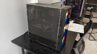 custom pc full set + monitor 22" + mouse & keyboar