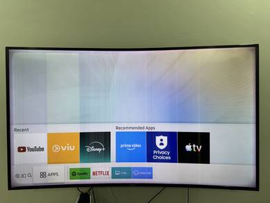 Samsung 65" Curve TV