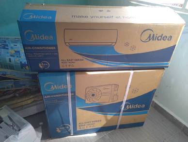 AIRCOND MIDEA 1.5hp non inverter siap pasang