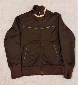 Vintage Brown Zip Jacket