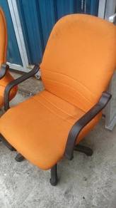 Orange Mid High Back Roller Chair TX540