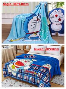 DORAEMON Selimut Fleece Blanket [1.5X2M]