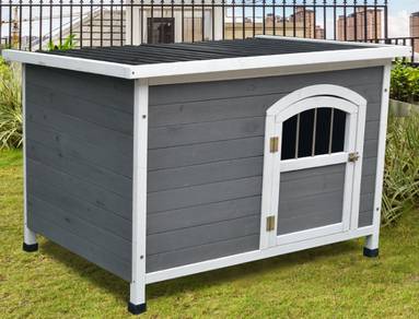 Wooden Dog House Outdoor Pet Kennel Sangkar Anjing