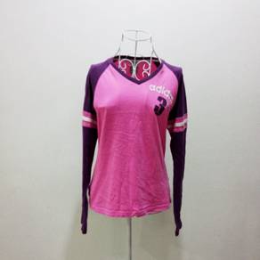 Adidas V-Neck Long Sleeve Top