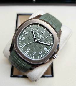 Patek Philippe Aquanaut 5168G Khaki Green Full Set