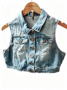 Highway Jeans Denim Vest size L