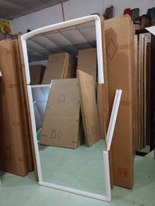 Cermin besar dinding frame besi