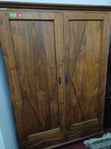 Teak wood wardrobe