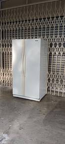 Samsung fridge 2door refrigerator side-side 496L